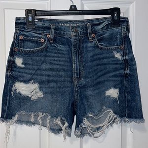 American eagle ripped Jean shorts